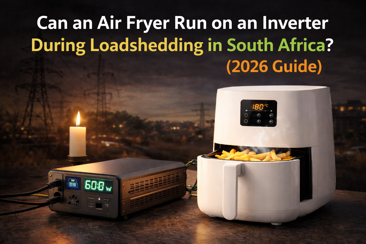 Can an Air Fryer Run on an Inverter During Loadshedding in South Africa? (2026 Guide)