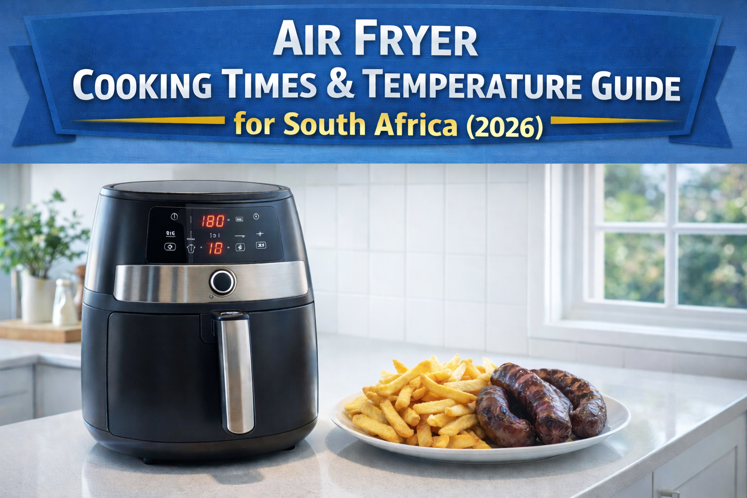 Air Fryer Cooking Times & Temperature Guide for South Africa (2026)