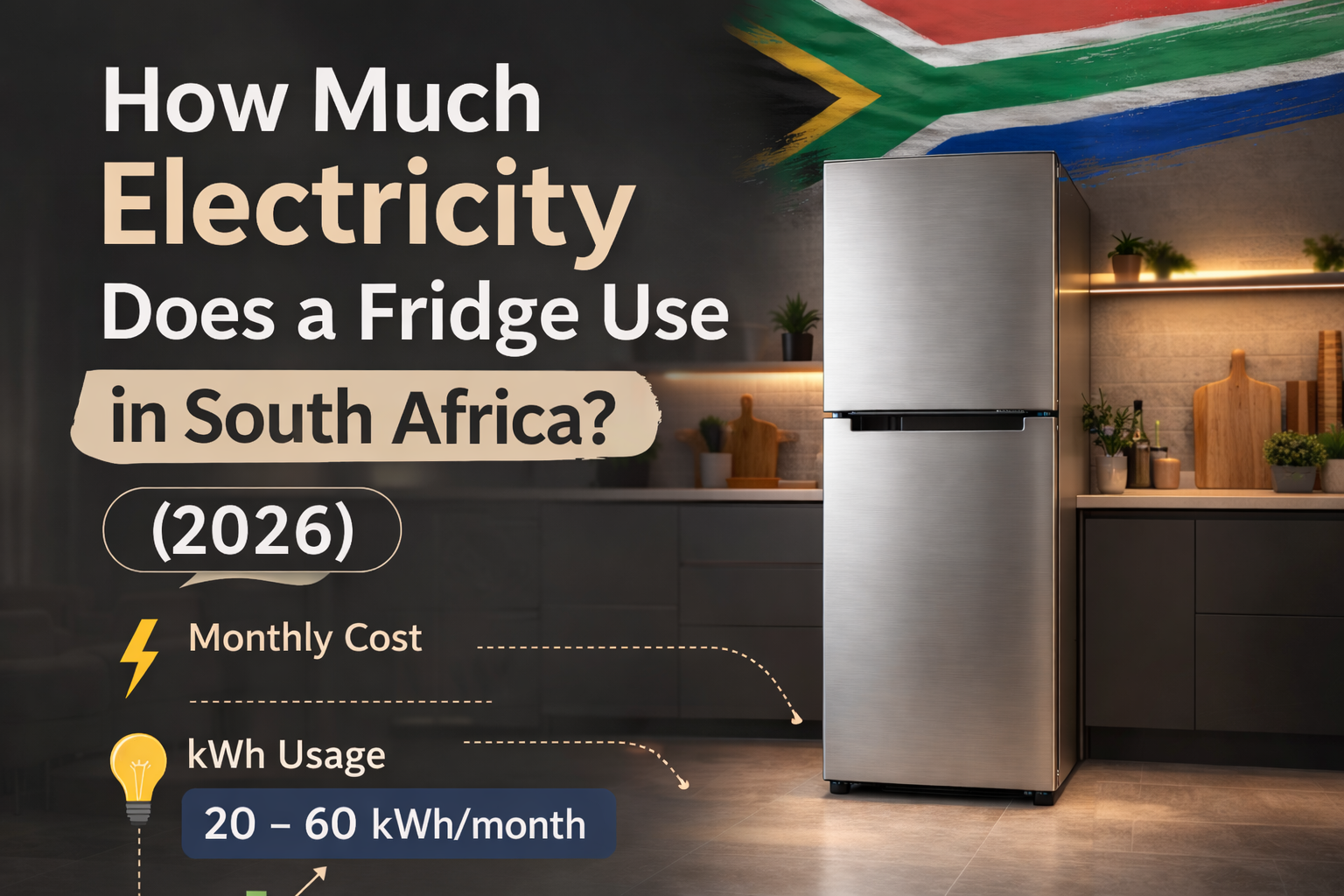 How Much Electricity Does a Fridge Use in South Africa? (2026)