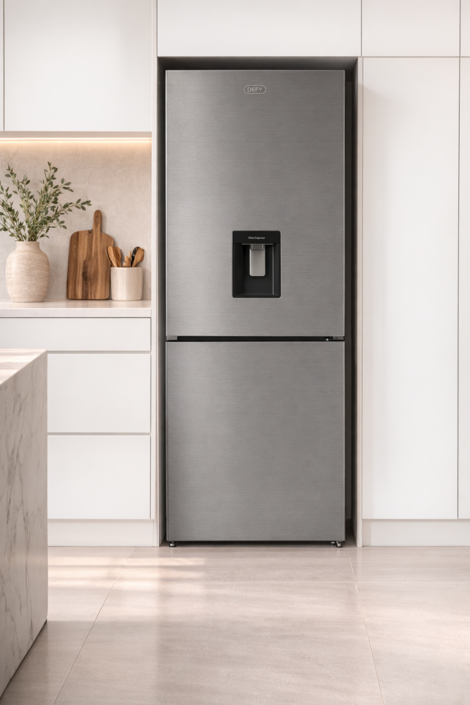 Defy 245L Bottom Freezer with Water Dispenser — DAC449